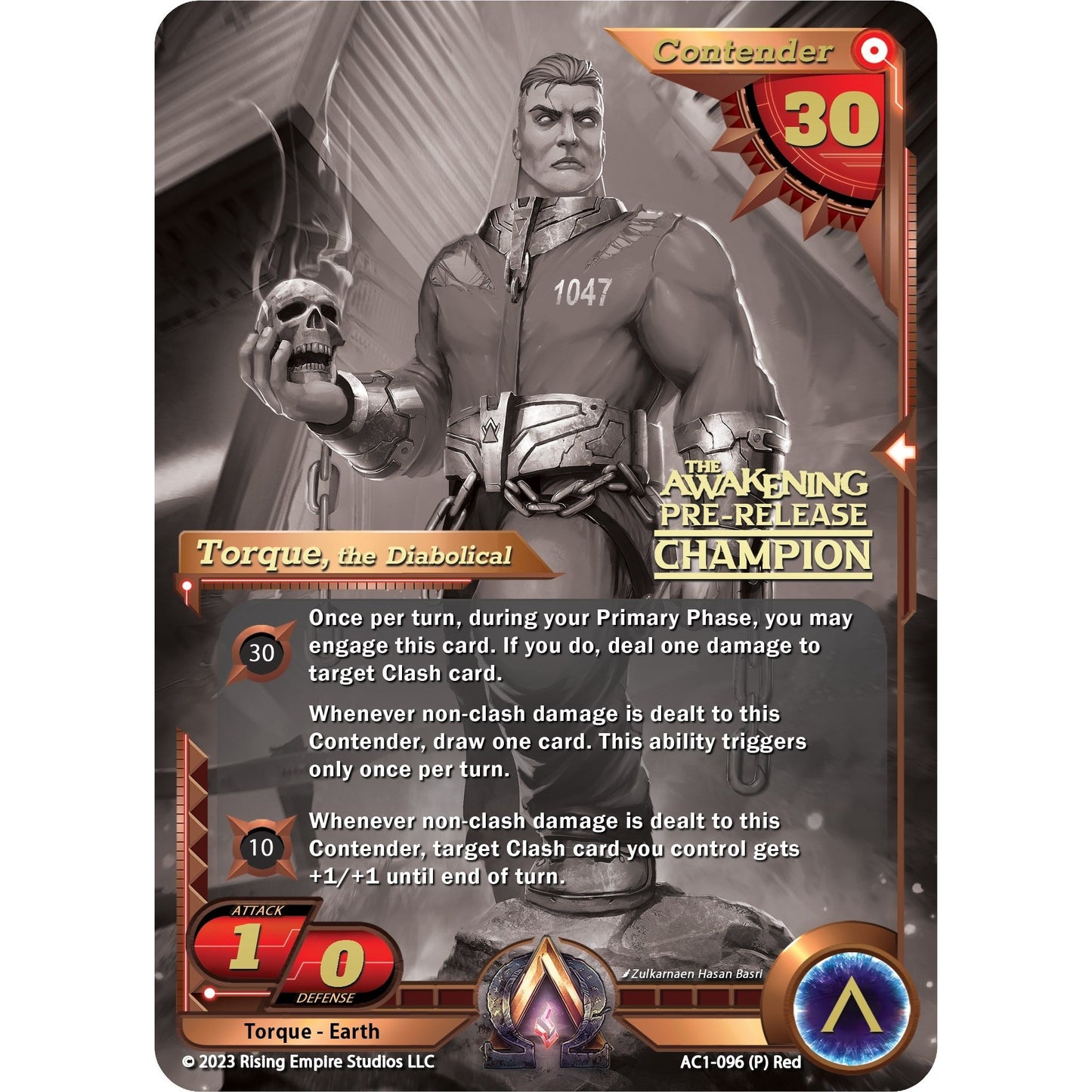 Image for Torque, the Diabolical (Pre-Release Champion) (AC1-096) (AC1) - Alpha Clash