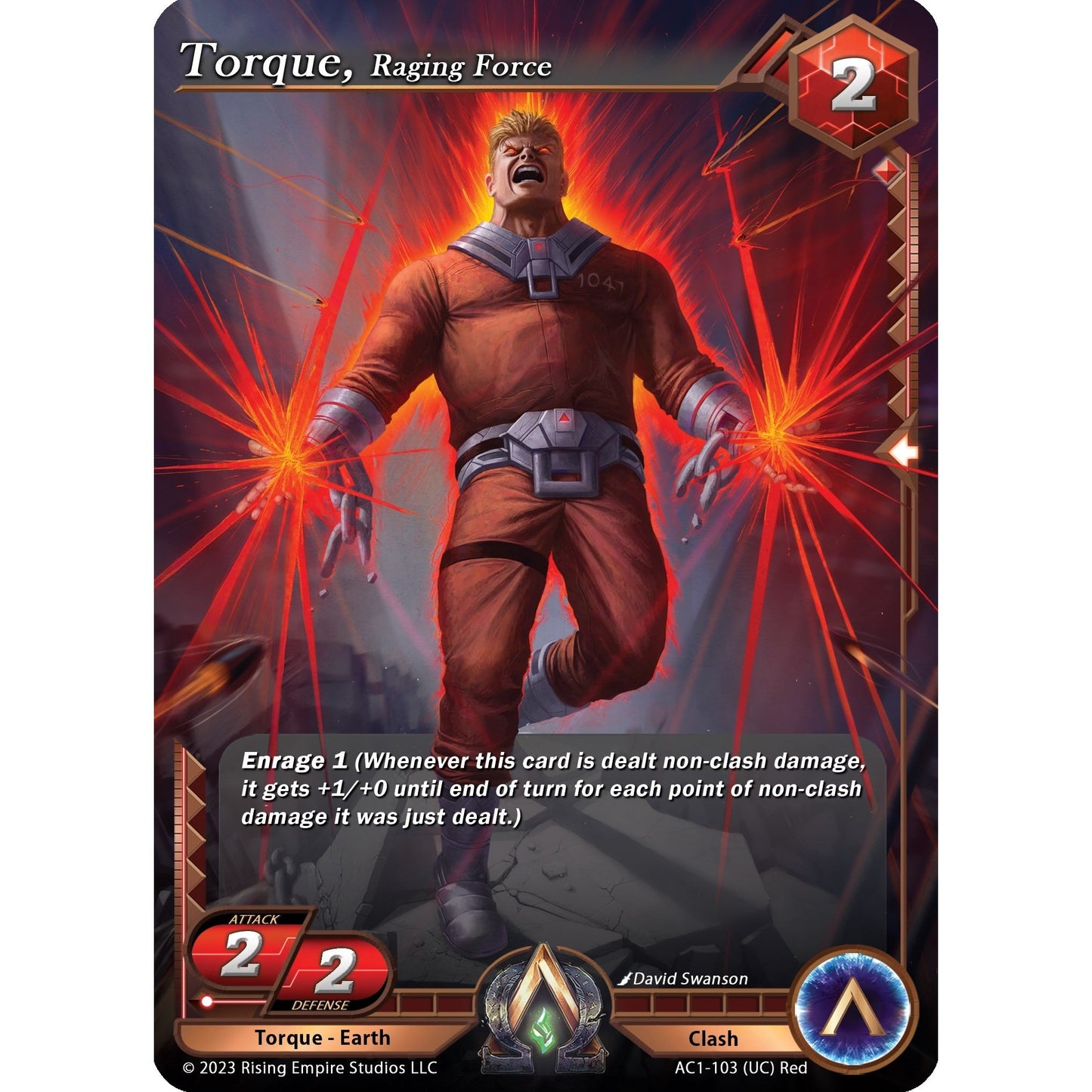 Image for Torque, Raging Force (AC1-103) (AC1) - Alpha Clash
