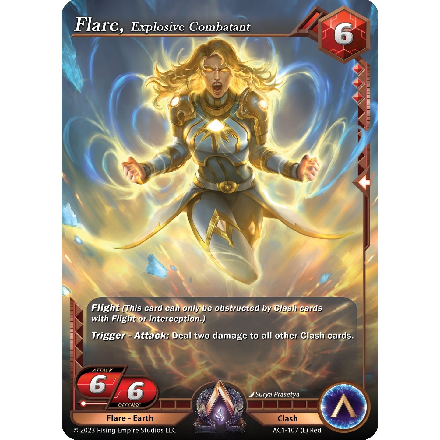 Image for Flare, Explosive Combatant (AC1-107) (AC1) - Alpha Clash