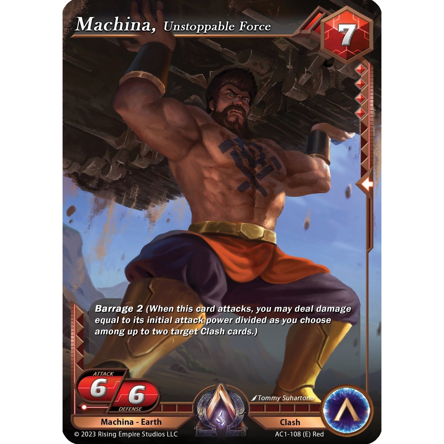 Image for Machina, Unstoppable Force (AC1-108) (AC1) - Alpha Clash