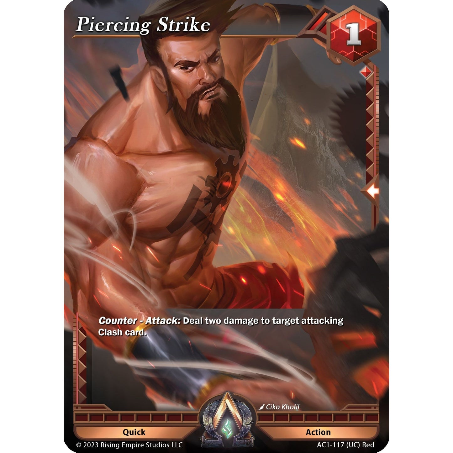 Image for Piercing Strike (AC1-117) (AC1) - Alpha Clash