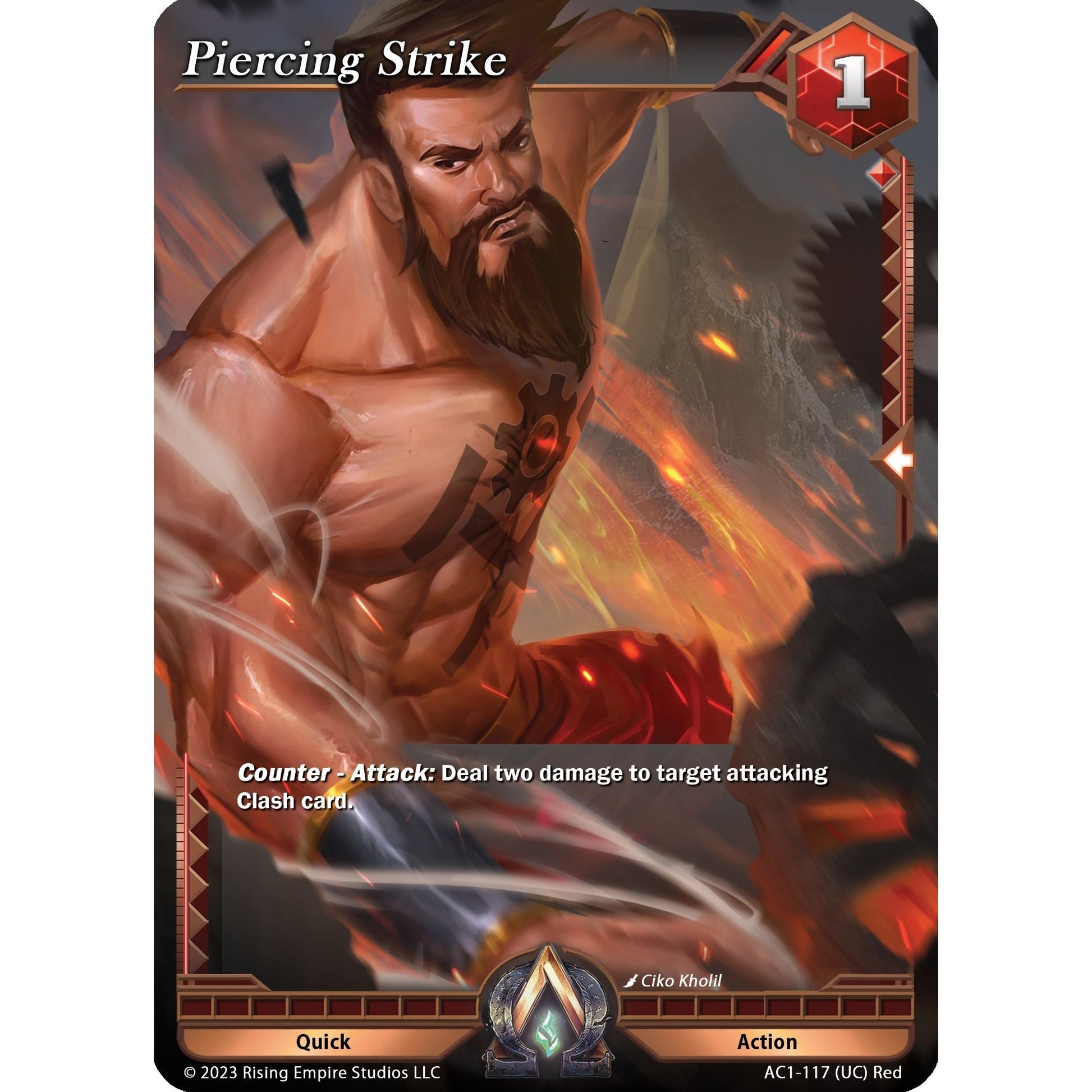 Image for Piercing Strike (AC1-117) (AC1) - Alpha Clash