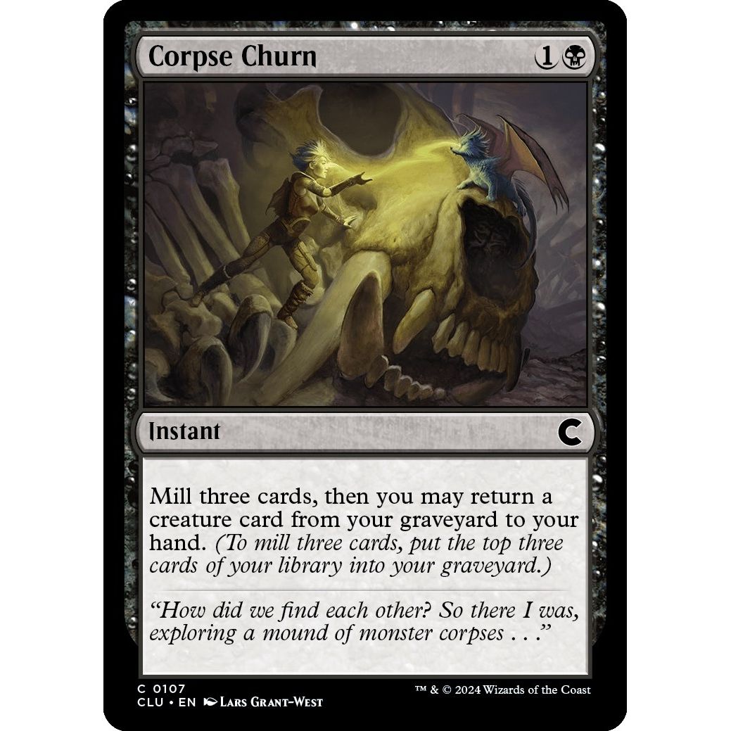 Image for Corpse Churn (107) (CLU) - Magic: The Gathering