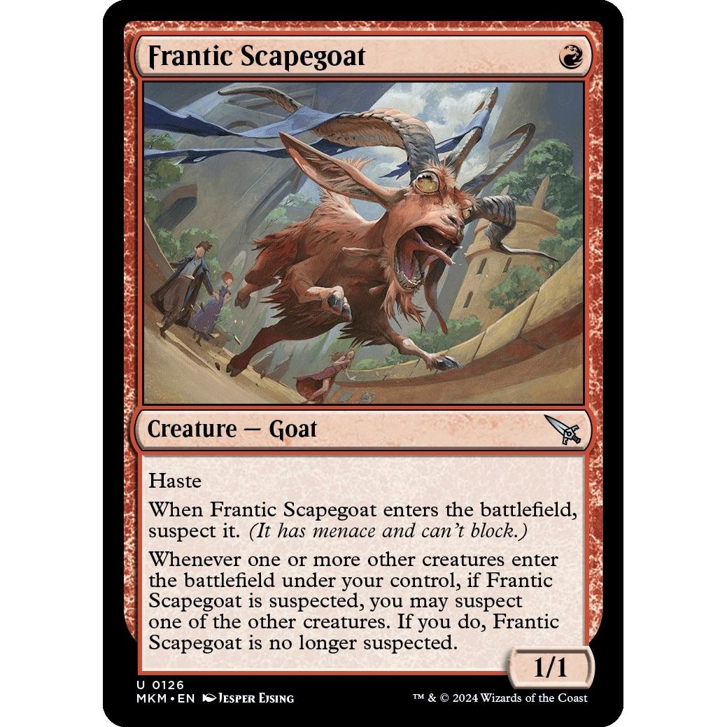Image for Frantic Scapegoat (126) (MKM) - Magic: The Gathering