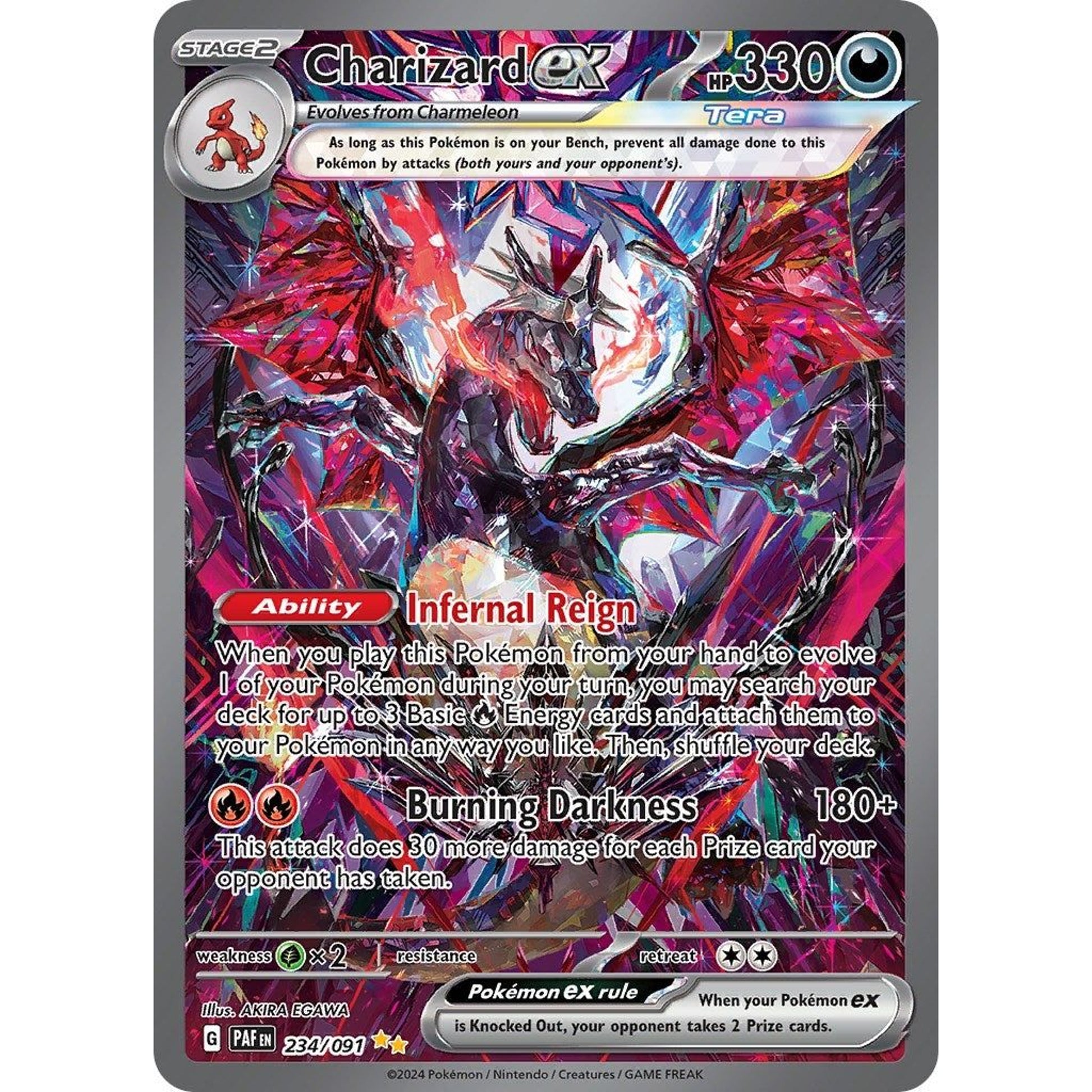 Image for Charizard ex (234/091) (PAF) - Pokemon