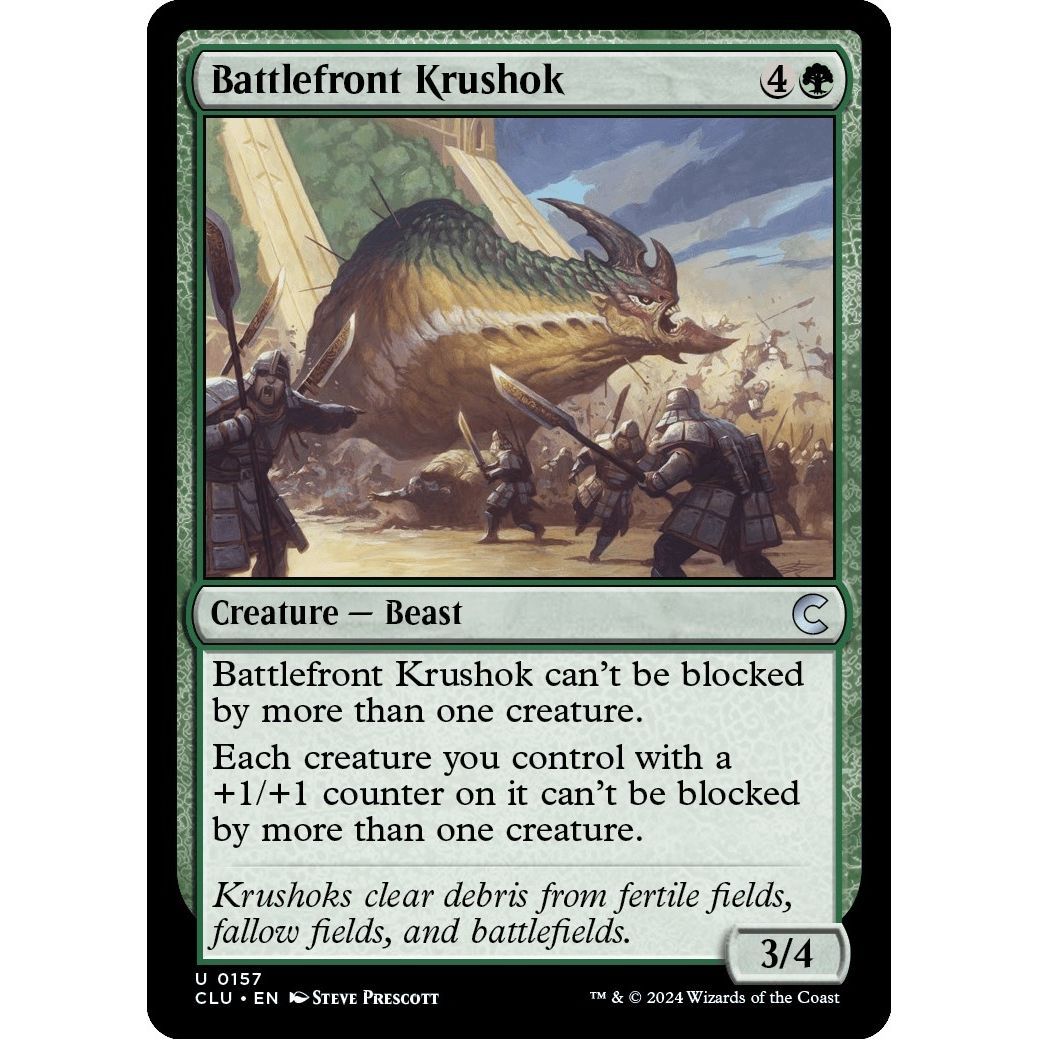 Image for Battlefront Krushok (157) (CLU) - Magic: The Gathering