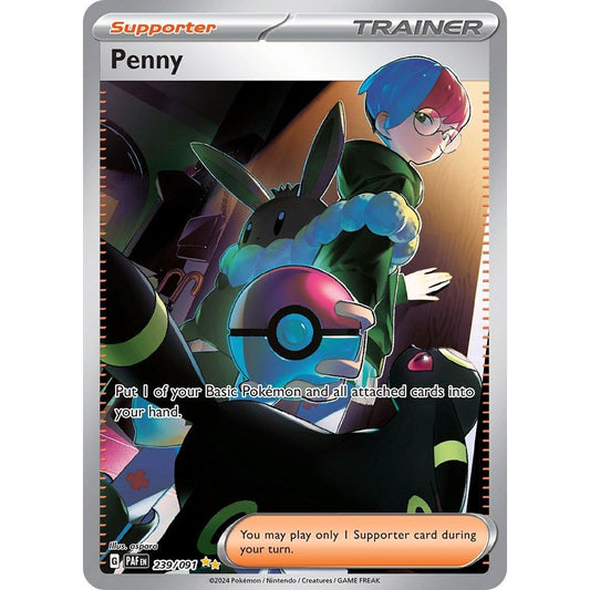 Image for Penny (239/091) (PAF) - Pokemon