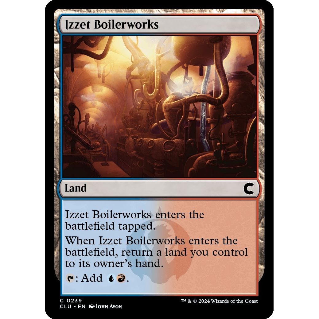 Image for Izzet Boilerworks (239) (CLU) - Magic: The Gathering
