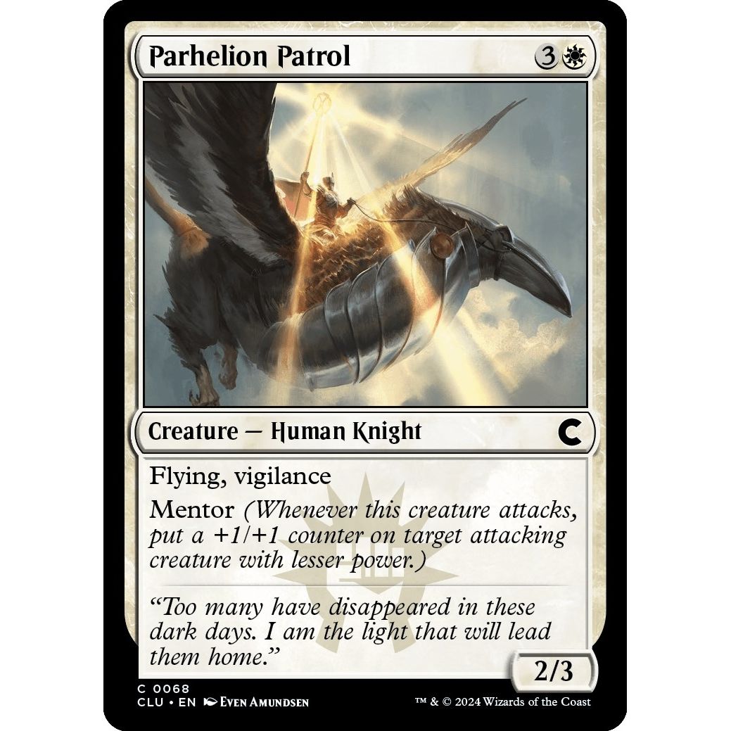 Image for Parhelion Patrol (68) (CLU) - Magic: The Gathering