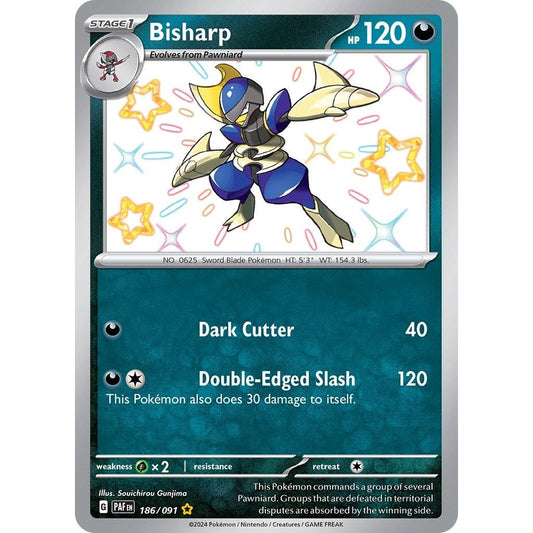 Image for Bisharp (186/091) (PAF) - Pokemon