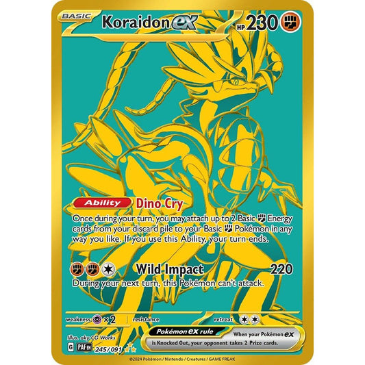 Image for Koraidon ex (245/091) (PAF) - Pokemon