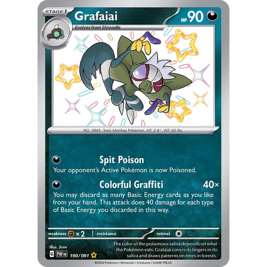 Image for Grafaiai (190/091) (PAF) - Pokemon