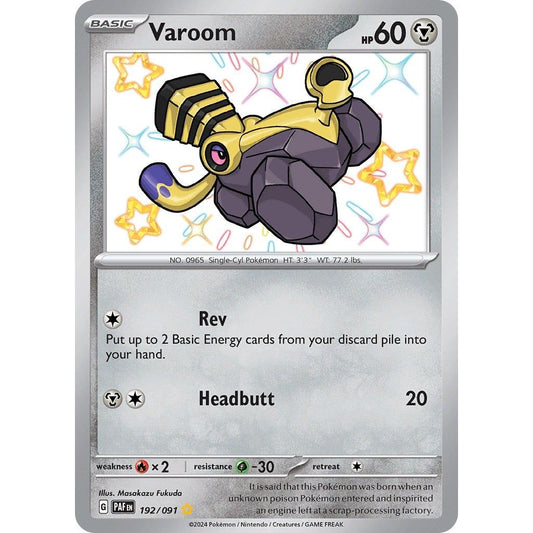 Image for Varoom (192/091) (PAF) - Pokemon
