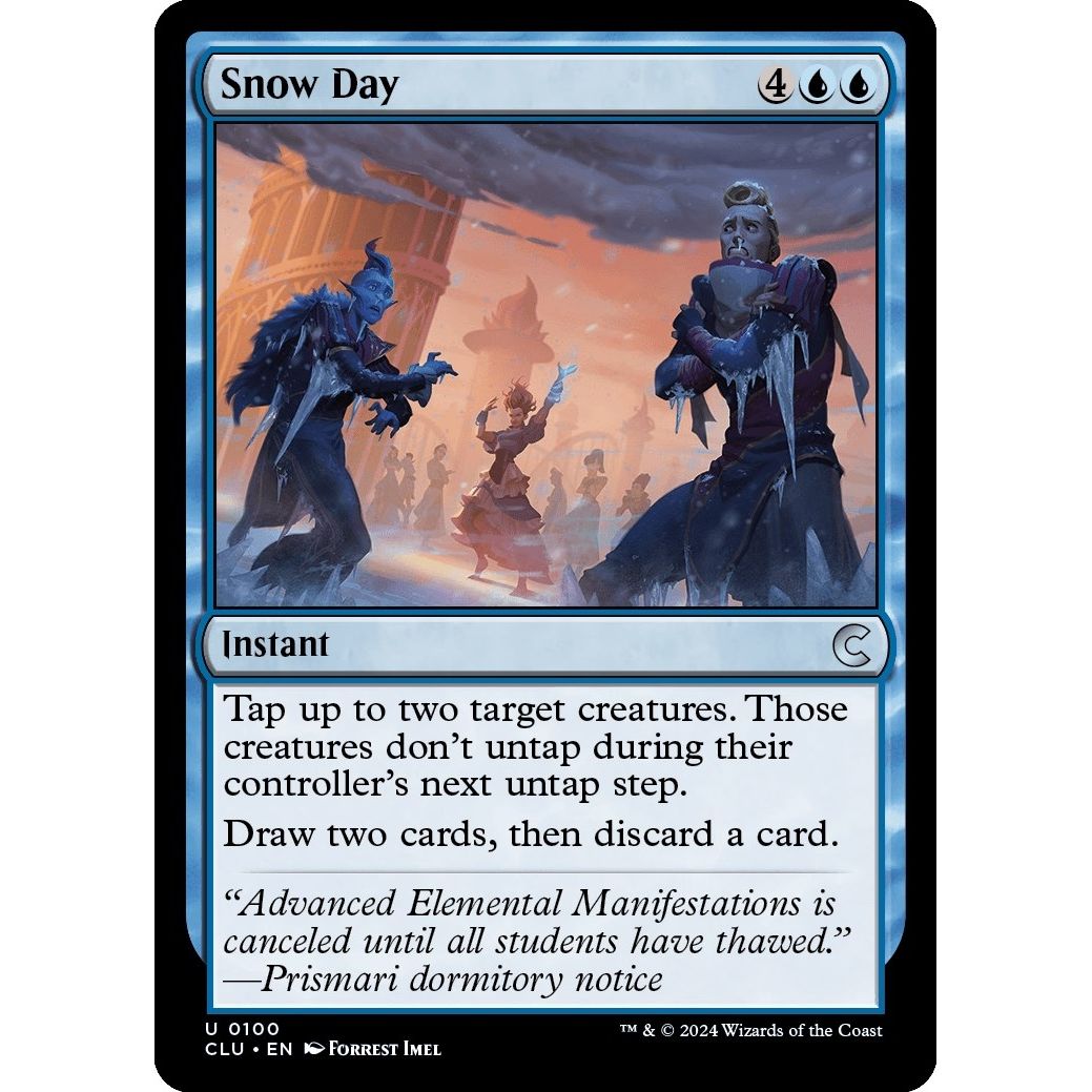 Image for Snow Day (100) (CLU) - Magic: The Gathering