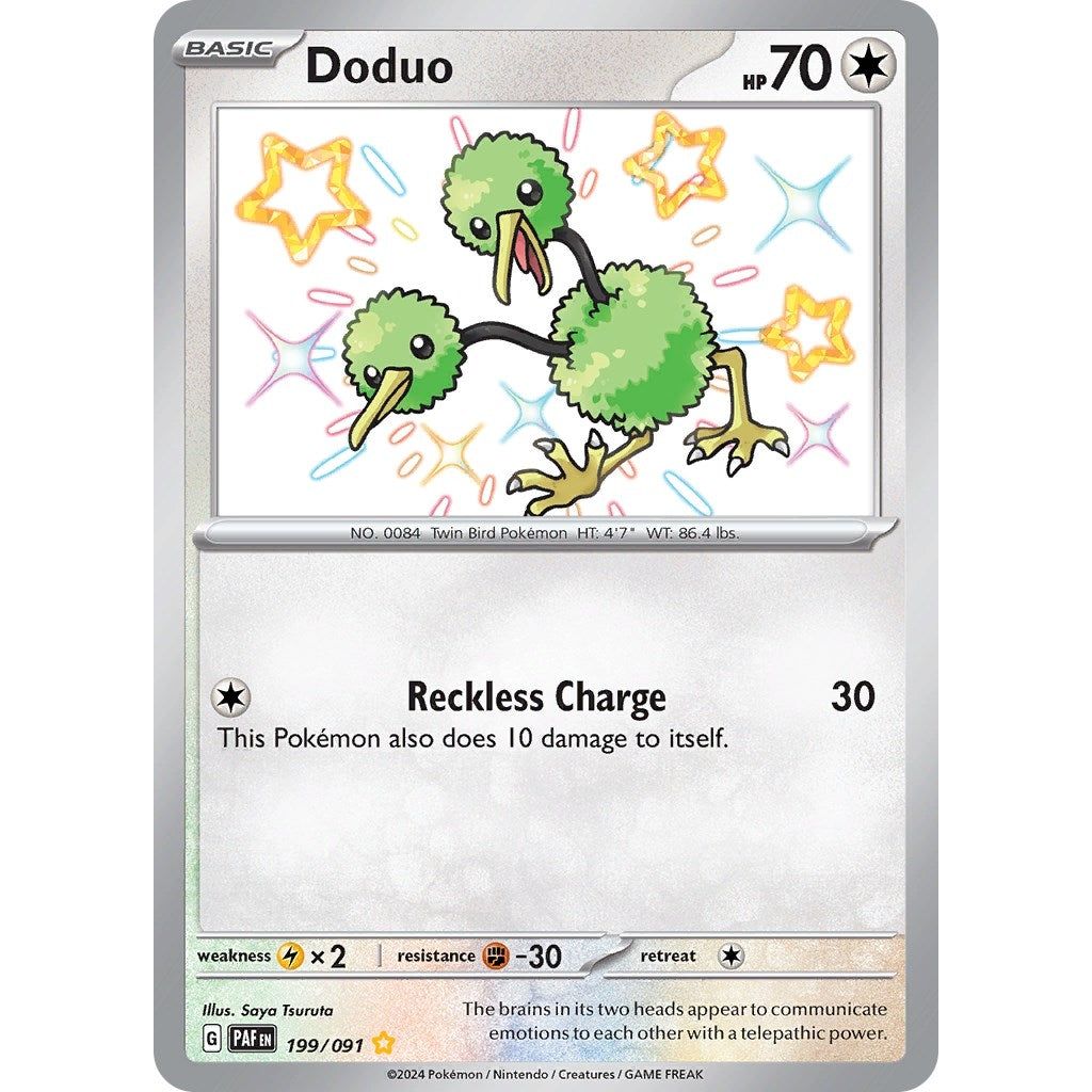 Image for Doduo (199/091) (PAF) - Pokemon