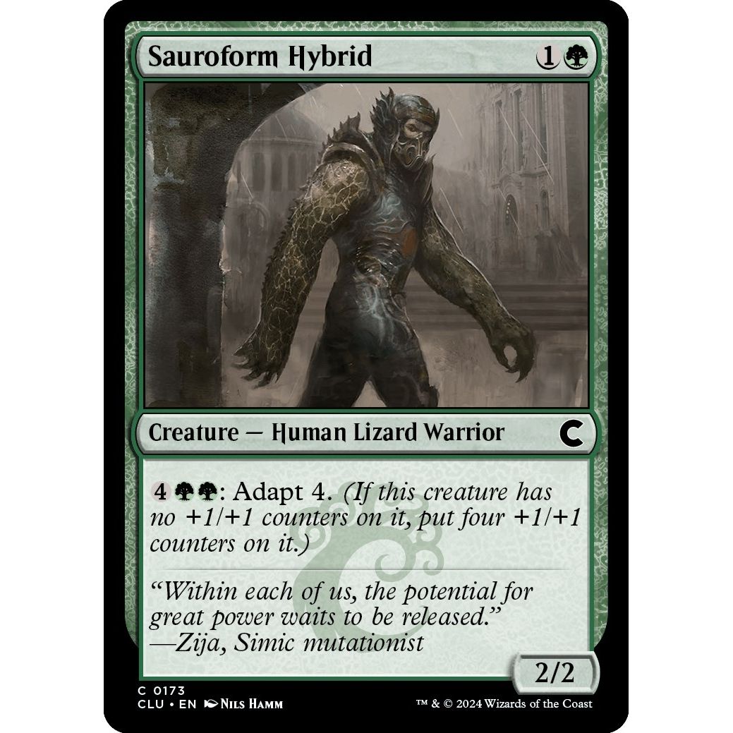 Image for Sauroform Hybrid (173) (CLU) - Magic: The Gathering