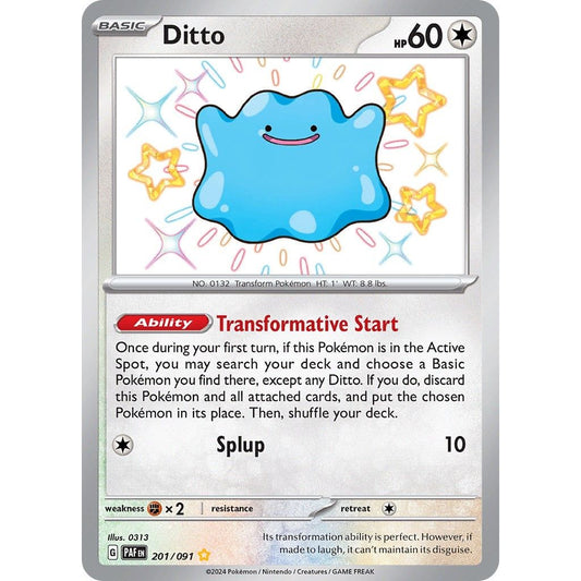 Image for Ditto (201/091) (PAF) - Pokemon