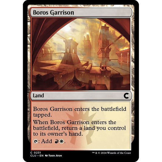 Image for Boros Garrison (231) (CLU) - Magic: The Gathering