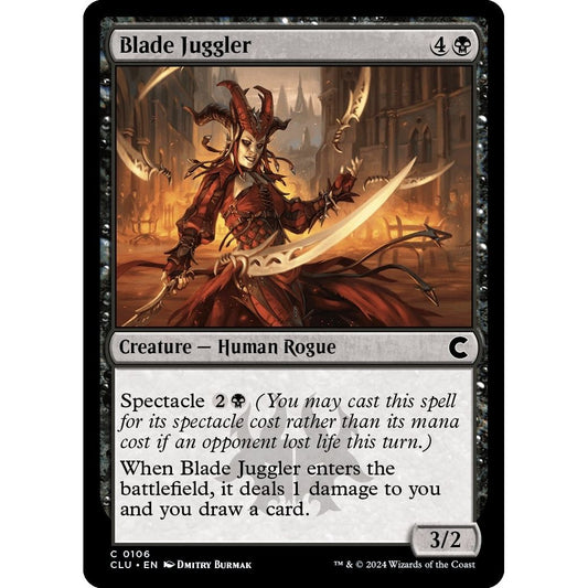 Image for Blade Juggler (106) (CLU) - Magic: The Gathering