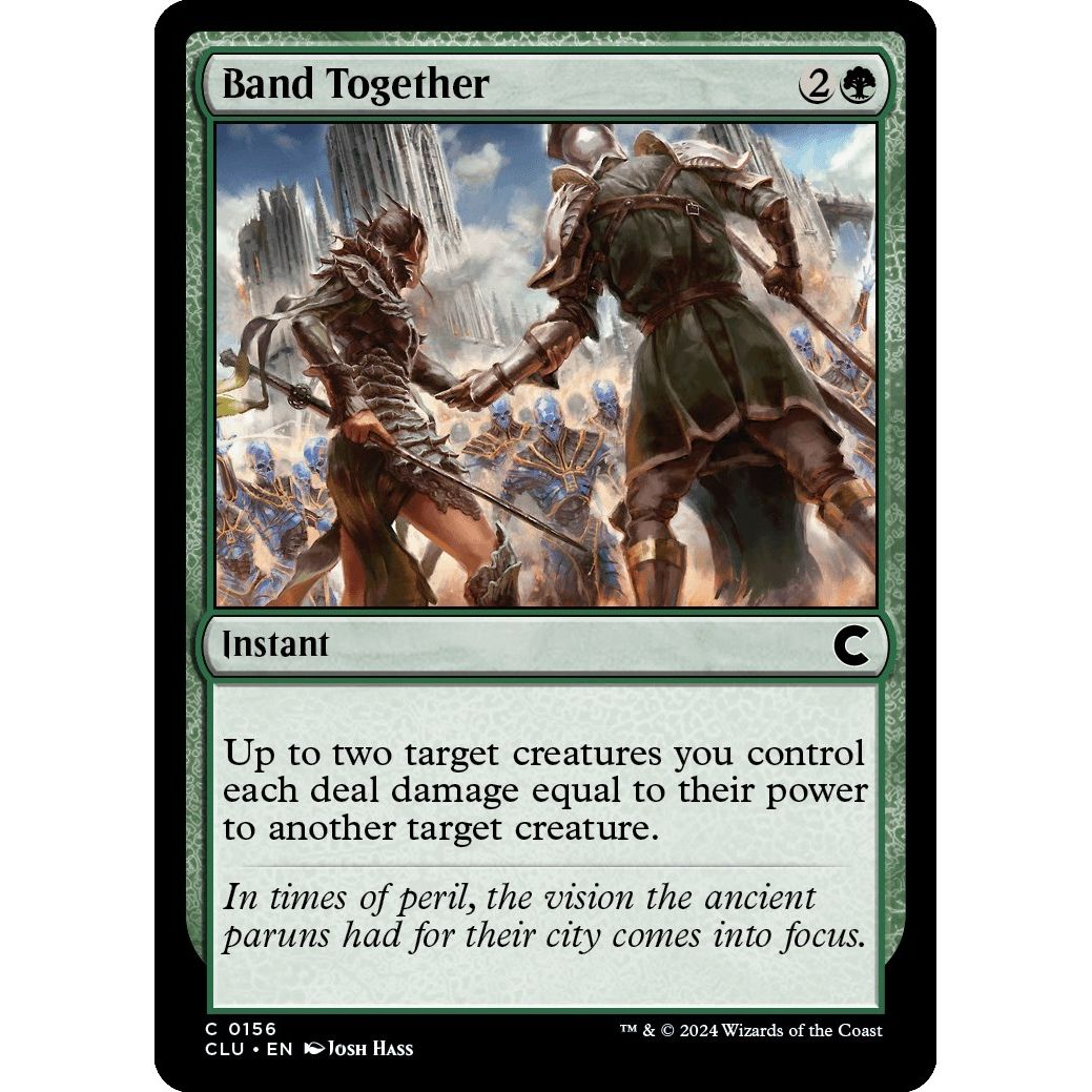 Image for Band Together (156) (CLU) - Magic: The Gathering