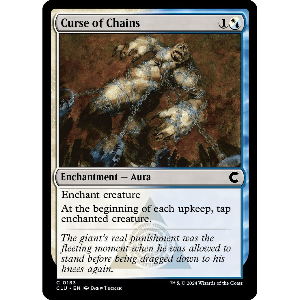 Image for Curse of Chains (183) (CLU) - Magic: The Gathering