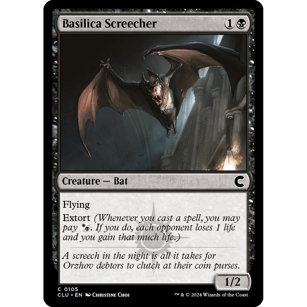 Image for Basilica Screecher (105) (CLU) - Magic: The Gathering