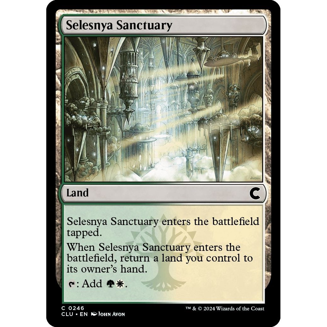 Image for Selesnya Sanctuary (246) (CLU) - Magic: The Gathering