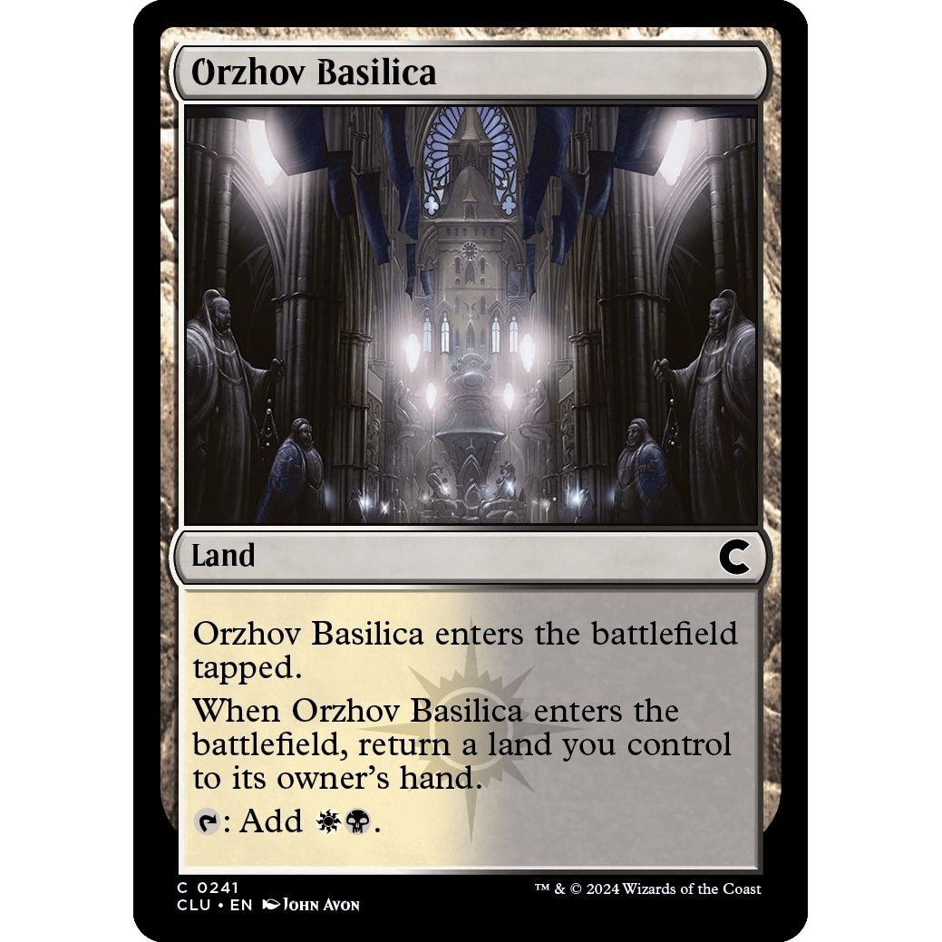 Image for Orzhov Basilica (241) (CLU) - Magic: The Gathering