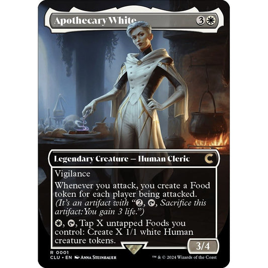 Image for Apothecary White (Borderless) (1) (CLU) - Magic: The Gathering