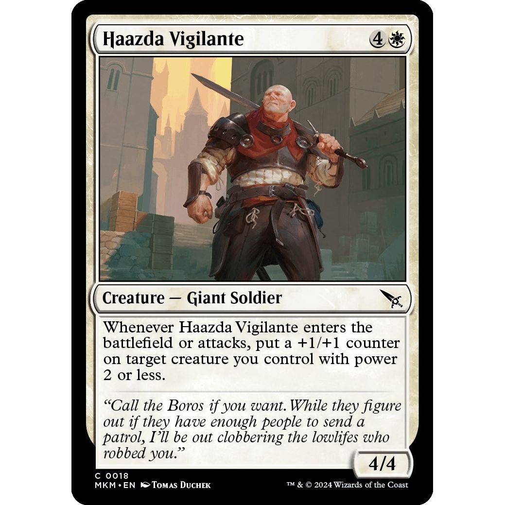 Image for Haazda Vigilante (18) (MKM) - Magic: The Gathering