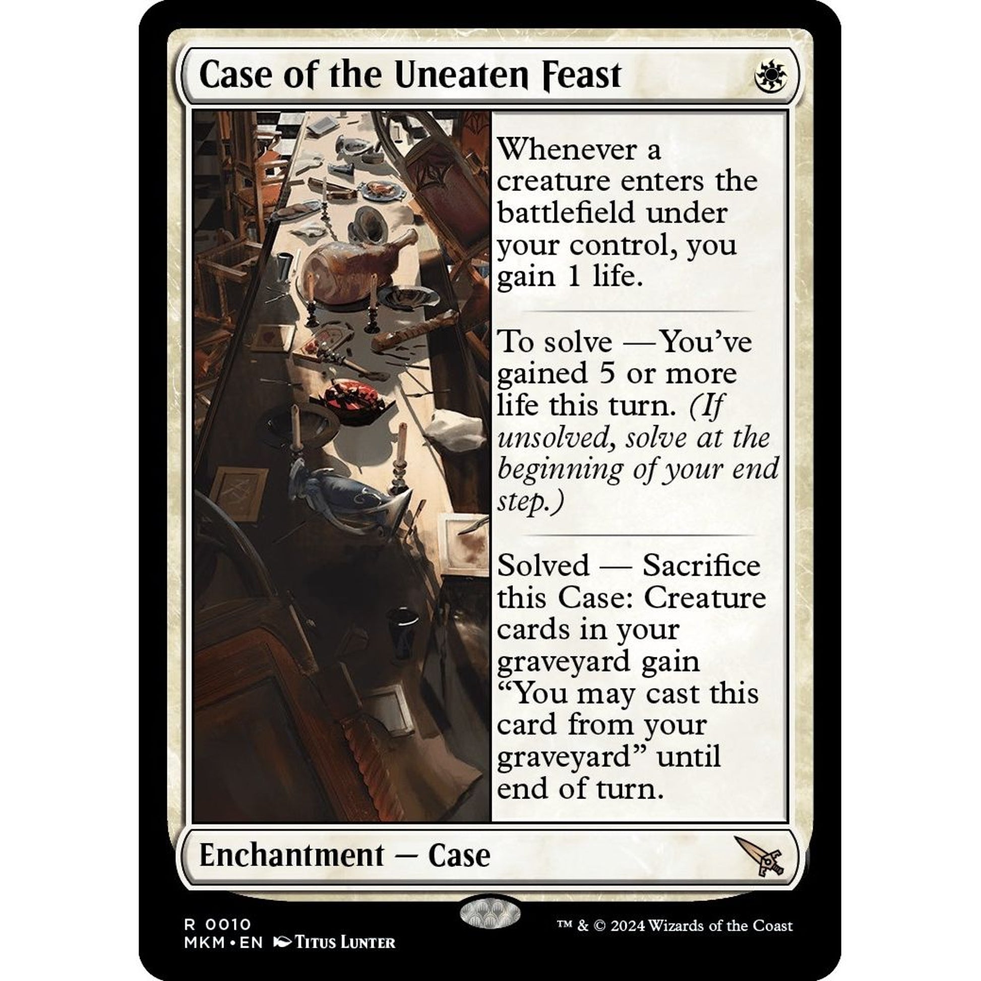 Image for Case of the Uneaten Feast (10) (MKM) - Magic: The Gathering
