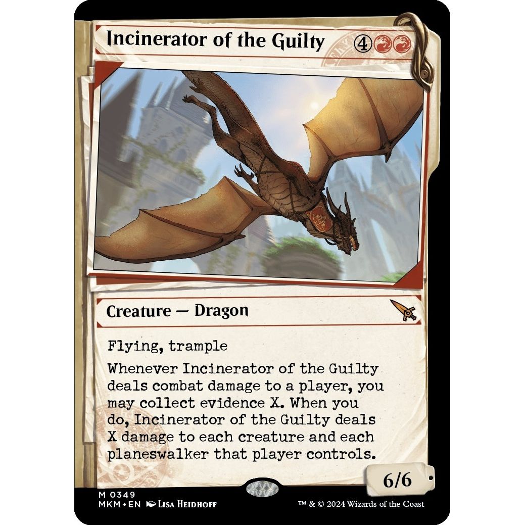 Image for Incinerator of the Guilty (Showcase) (349) (MKM) - Magic: The Gathering