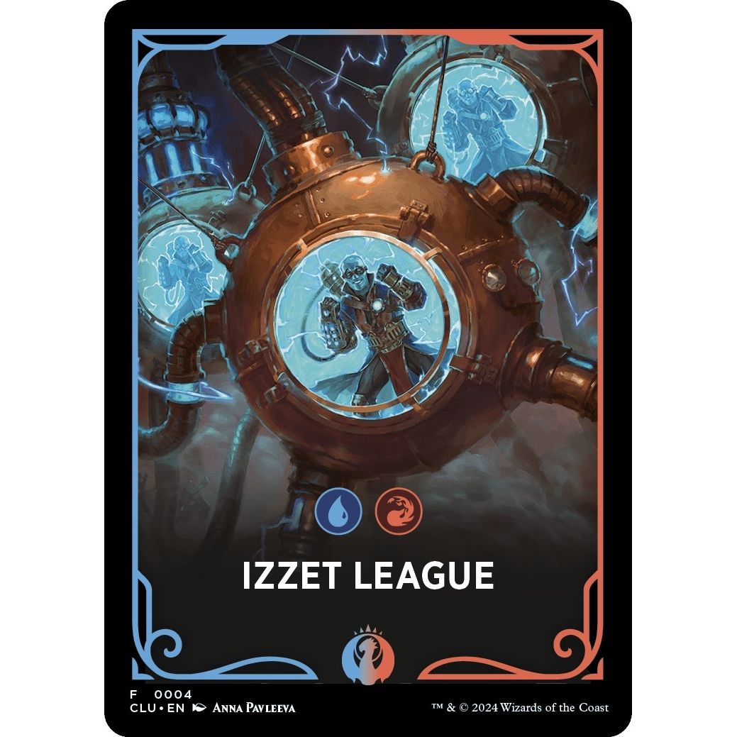 Image for Izzet League Theme Card (4) (CLU) - Magic: The Gathering