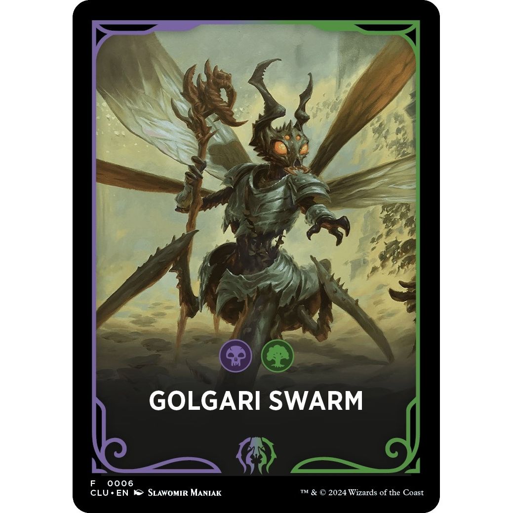 Image for Golgari Swarm Theme Card (6) (CLU) - Magic: The Gathering