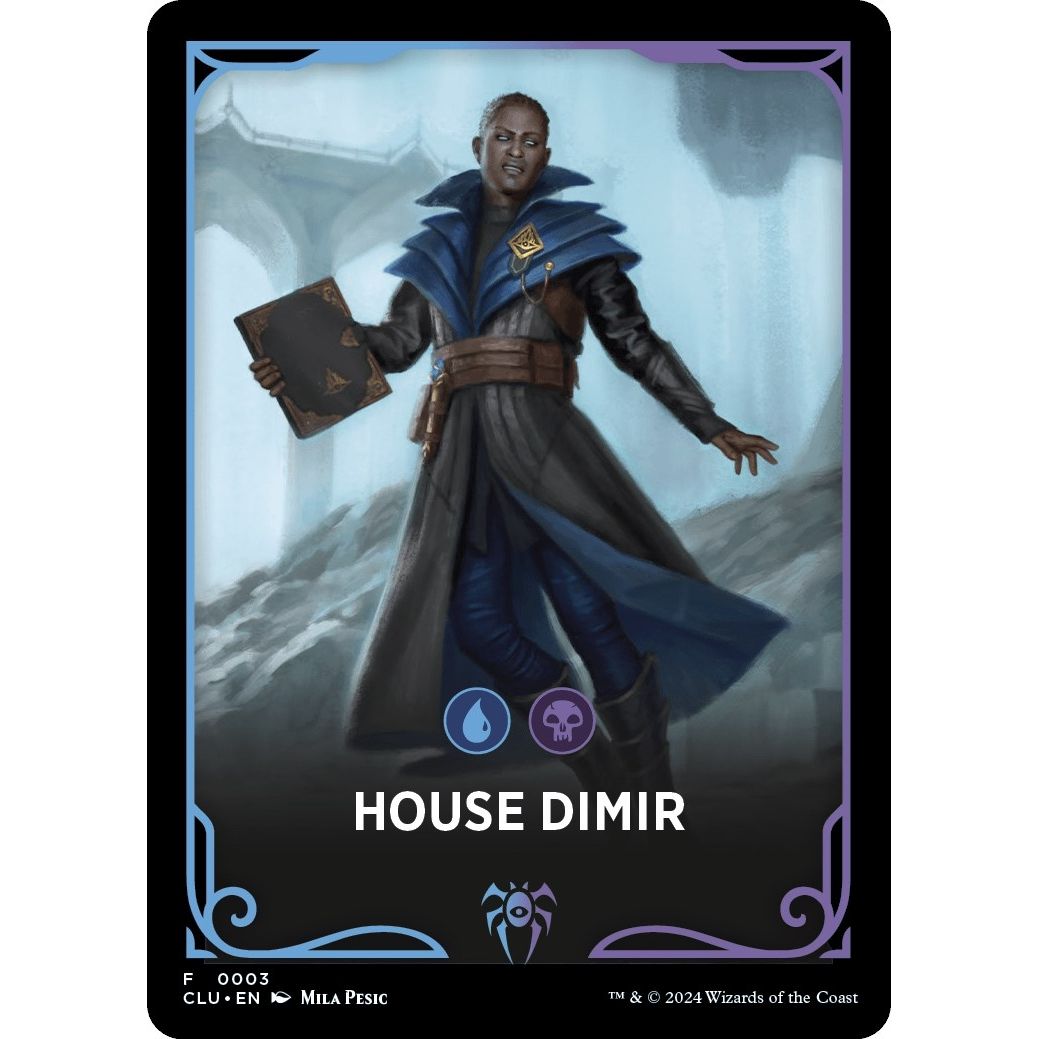 Image for House Dimir Theme Card (3) (CLU) - Magic: The Gathering