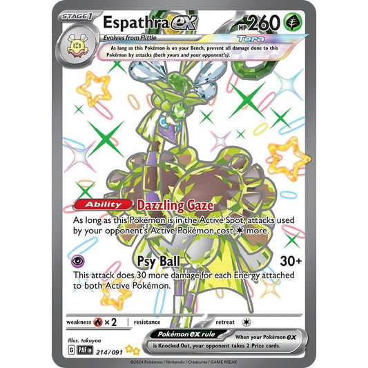 Image for Espathra ex (214/091) (PAF) - Pokemon