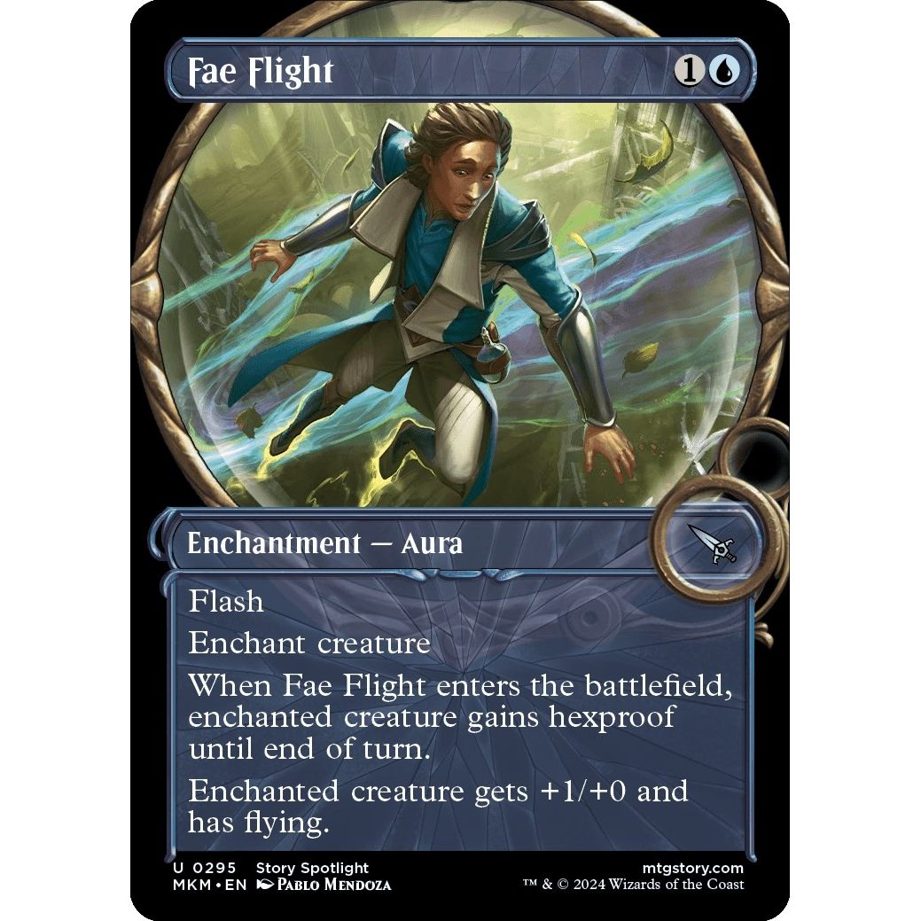 Image for Fae Flight (Showcase) (295) (MKM) - Magic: The Gathering