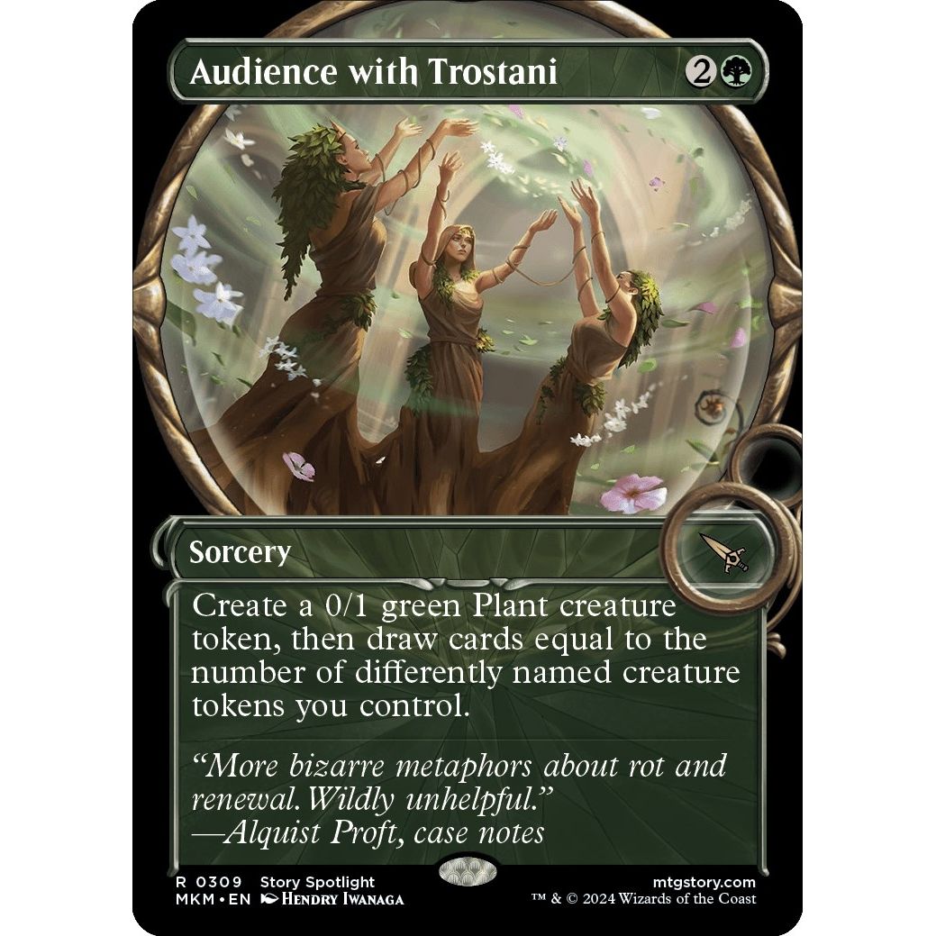 Image for Audience with Trostani (Showcase) (309) (MKM) - Magic: The Gathering