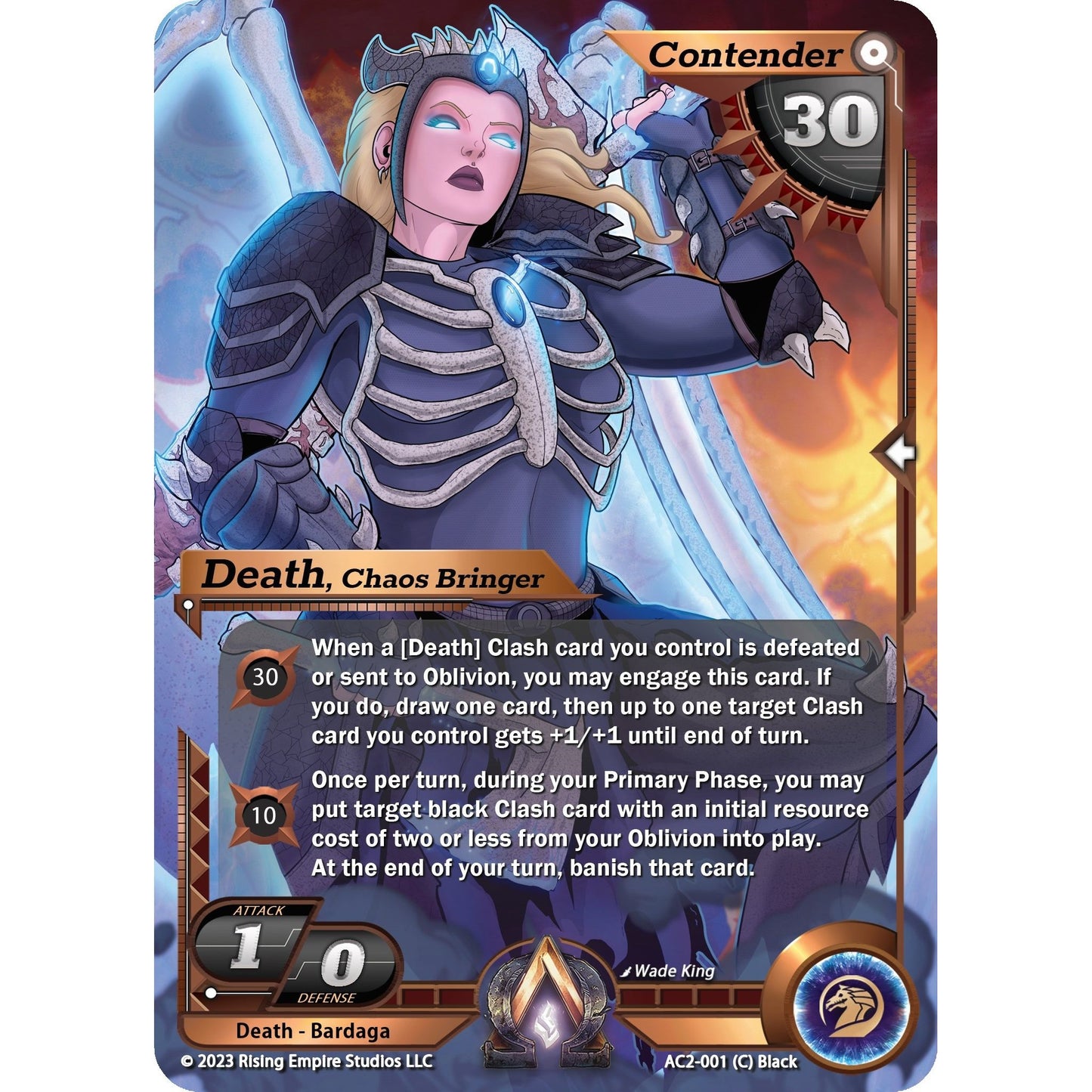 Image for Death, Chaos Bringer (AC2-001) (AC2) - Alpha Clash