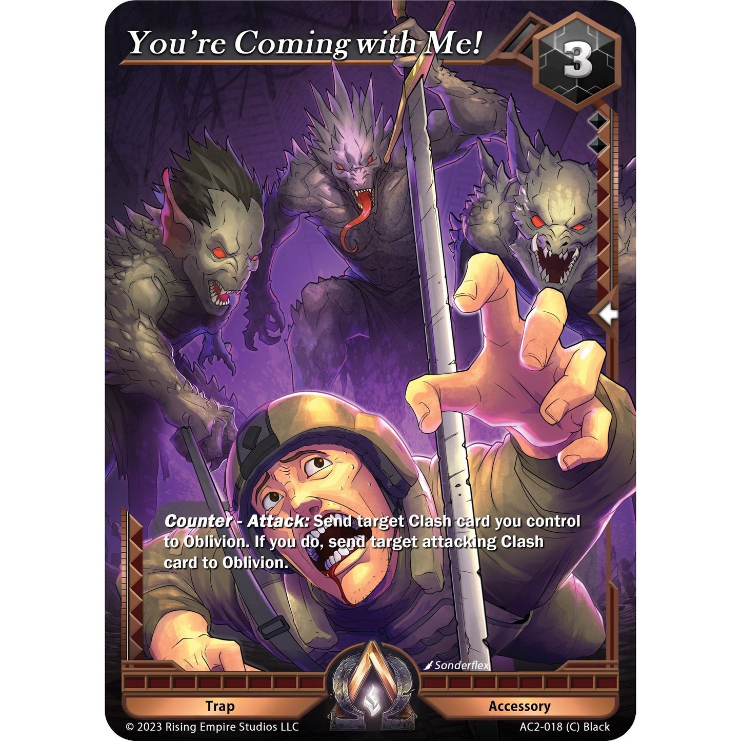 Image for You're Coming with Me! (AC2-018) (AC2) - Alpha Clash
