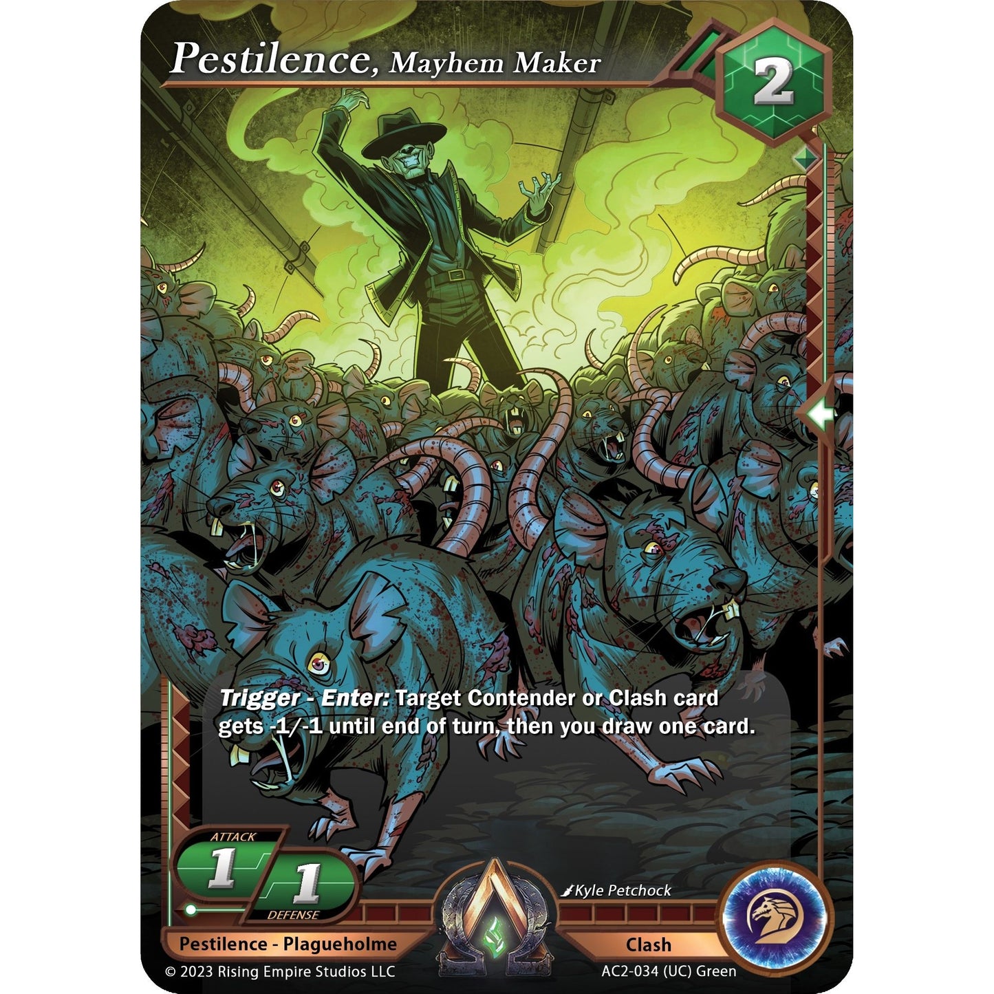 Image for Pestilence, Mayhem Maker (AC2-034) (AC2) - Alpha Clash