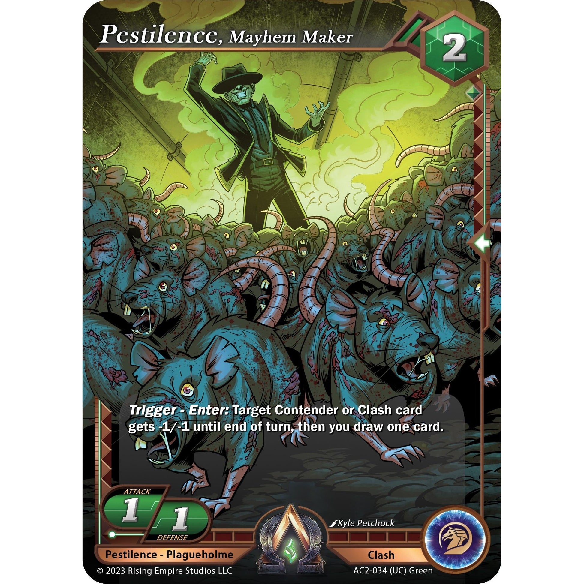 Image for Pestilence, Mayhem Maker (AC2-034) (AC2) - Alpha Clash