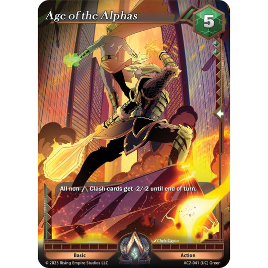 Image for Age of the Alphas (AC2-041) (AC2) - Alpha Clash