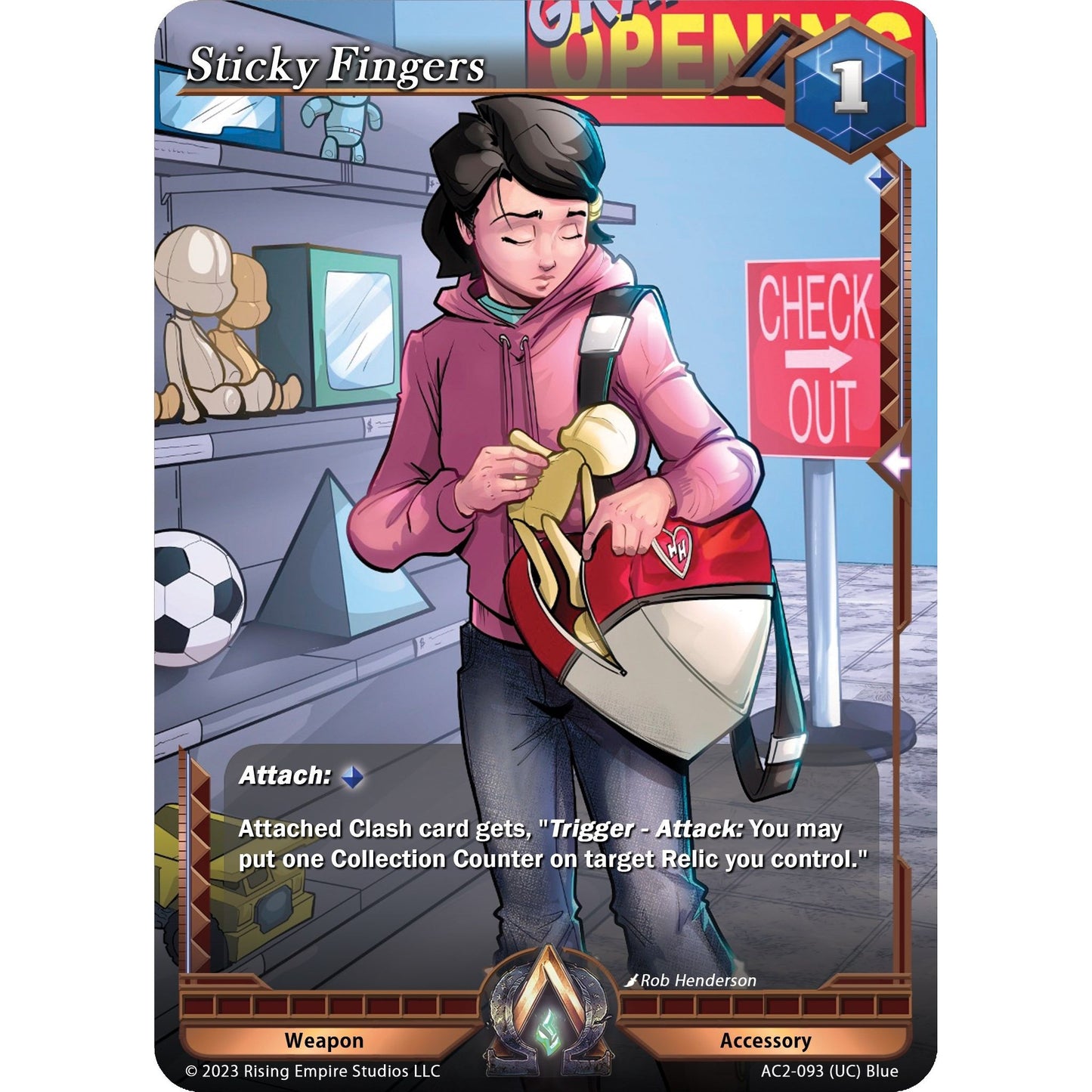 Image for Sticky Fingers (AC2-093) (AC2) - Alpha Clash