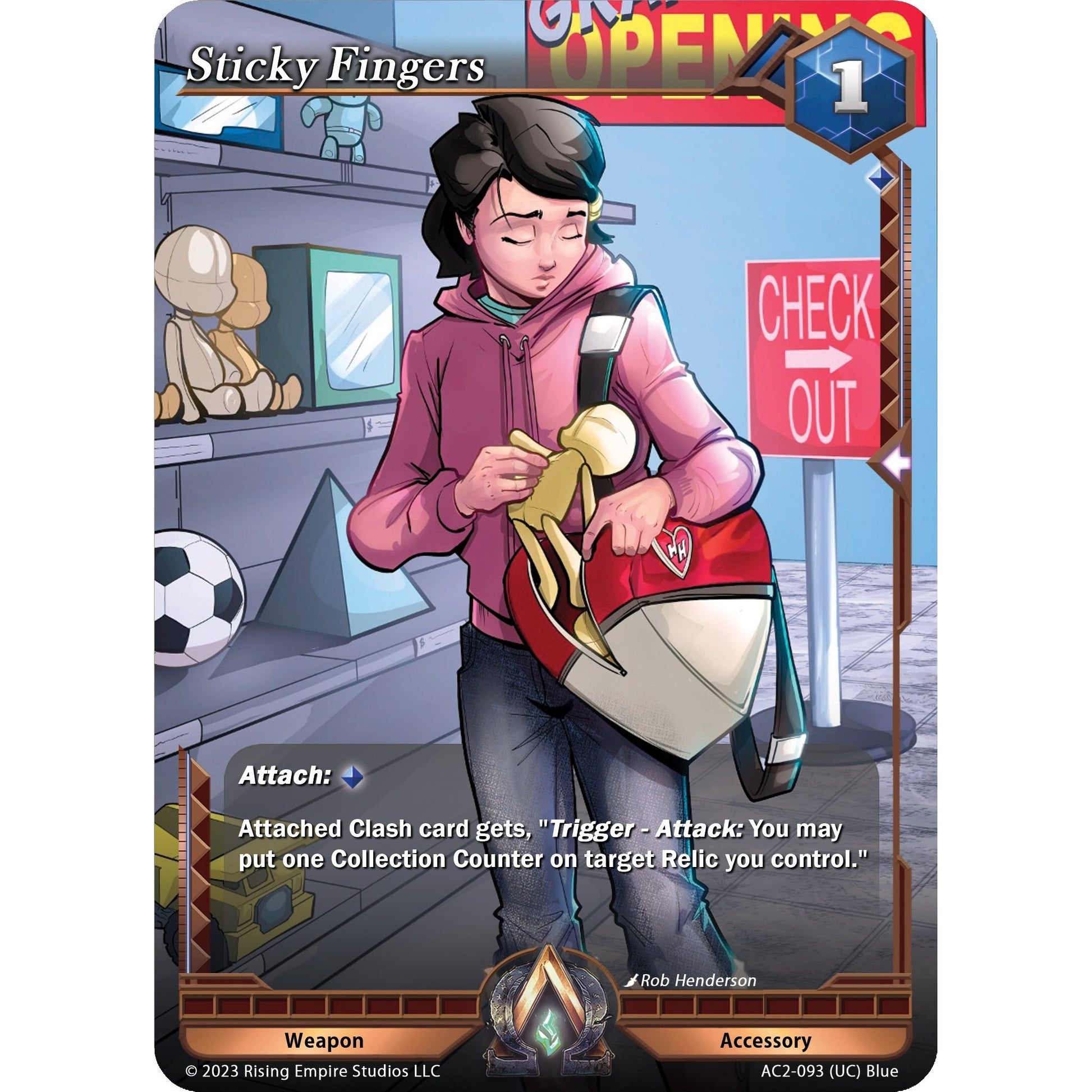 Image for Sticky Fingers (AC2-093) (AC2) - Alpha Clash