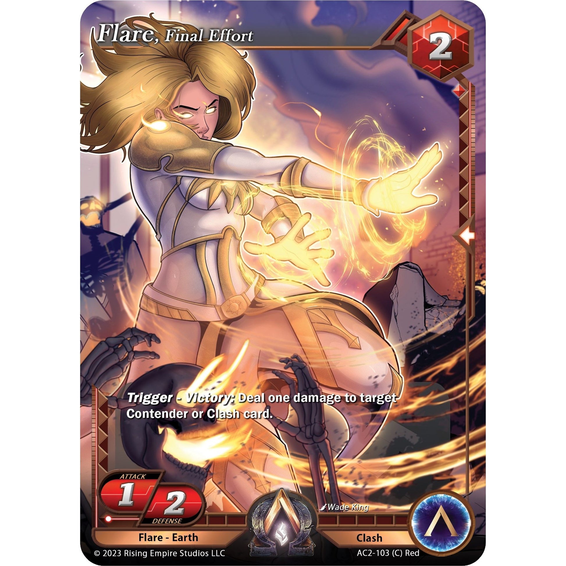 Image for Flare, Final Effort (AC2-103) (AC2) - Alpha Clash