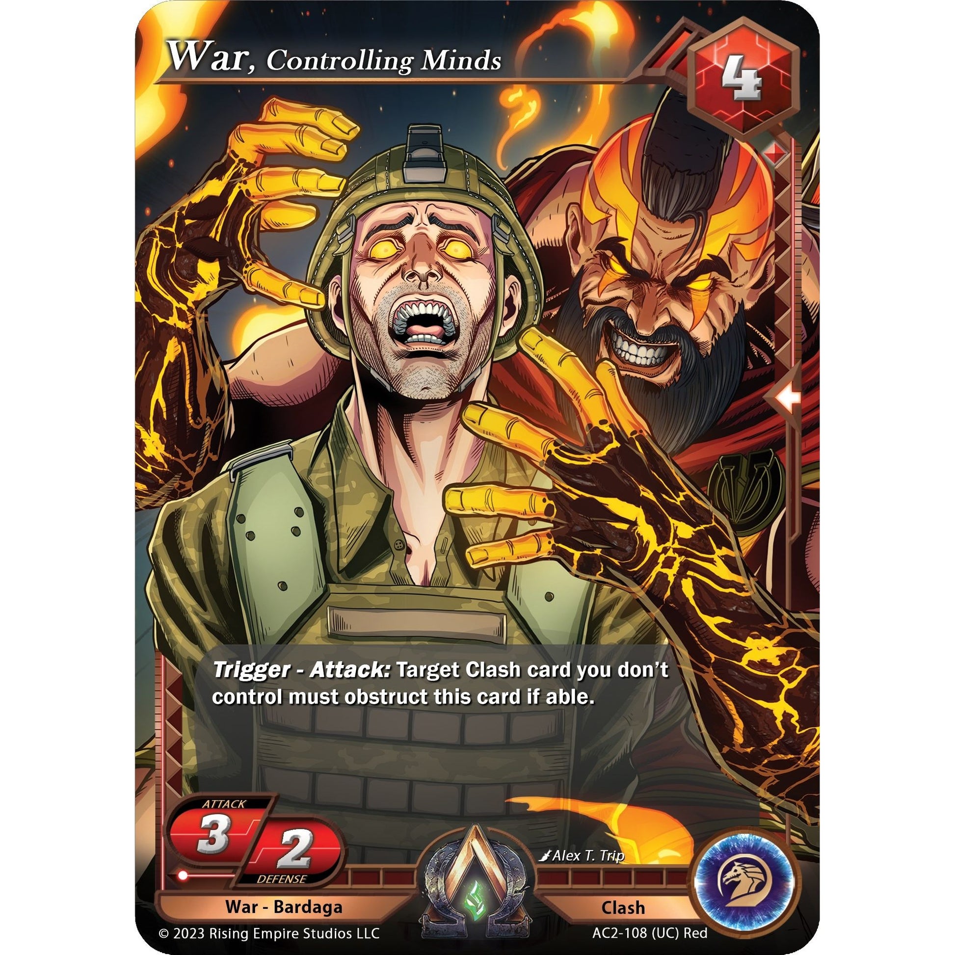 Image for War, Controlling Minds (AC2-108) (AC2) - Alpha Clash