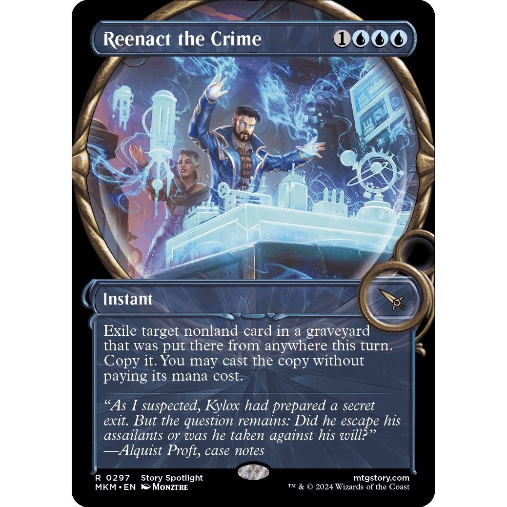 Image for Reenact the Crime (Showcase) (297) (MKM) - Magic: The Gathering