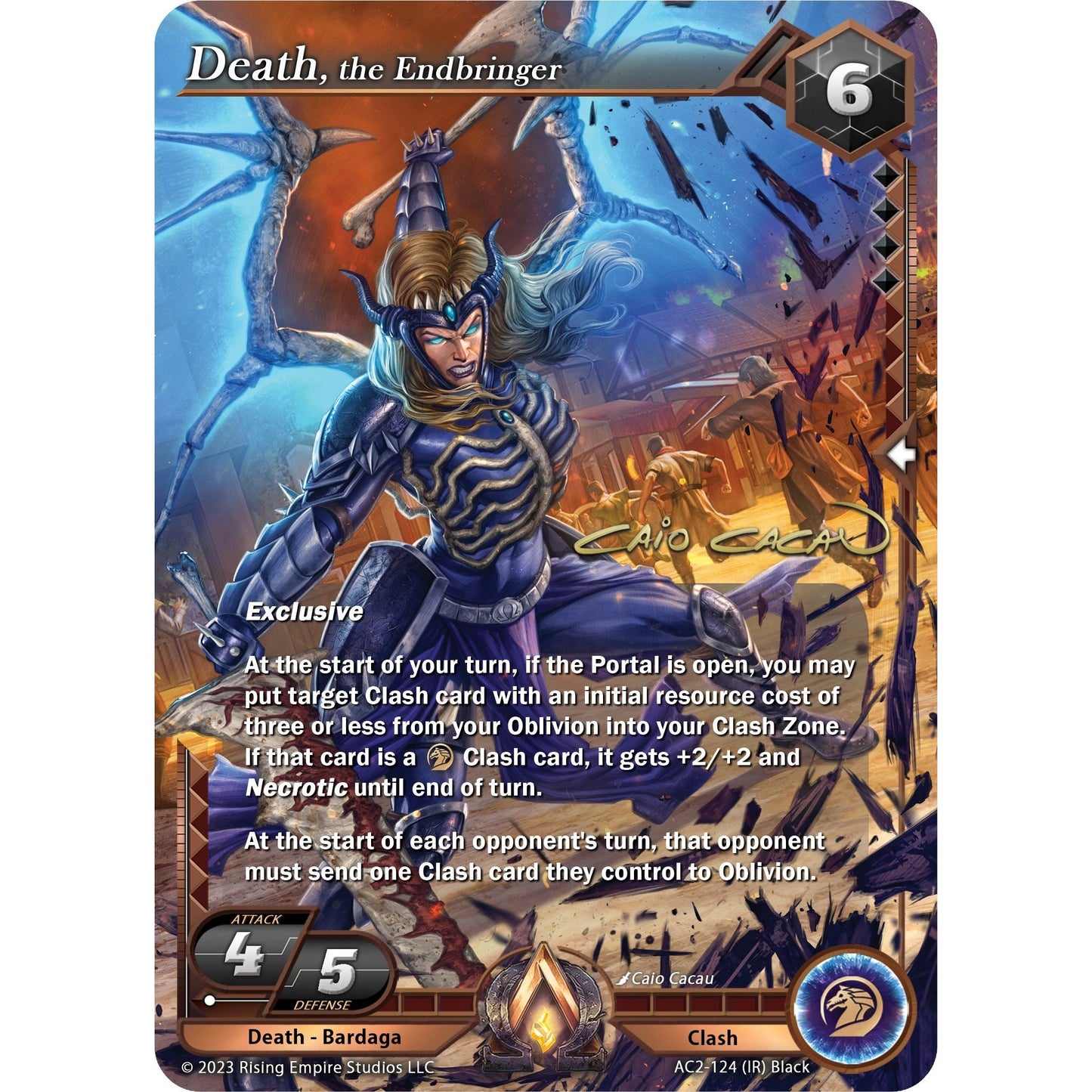 Image for Death, the Endbringer (Iconic Rare) (AC2-124) (AC2) - Alpha Clash