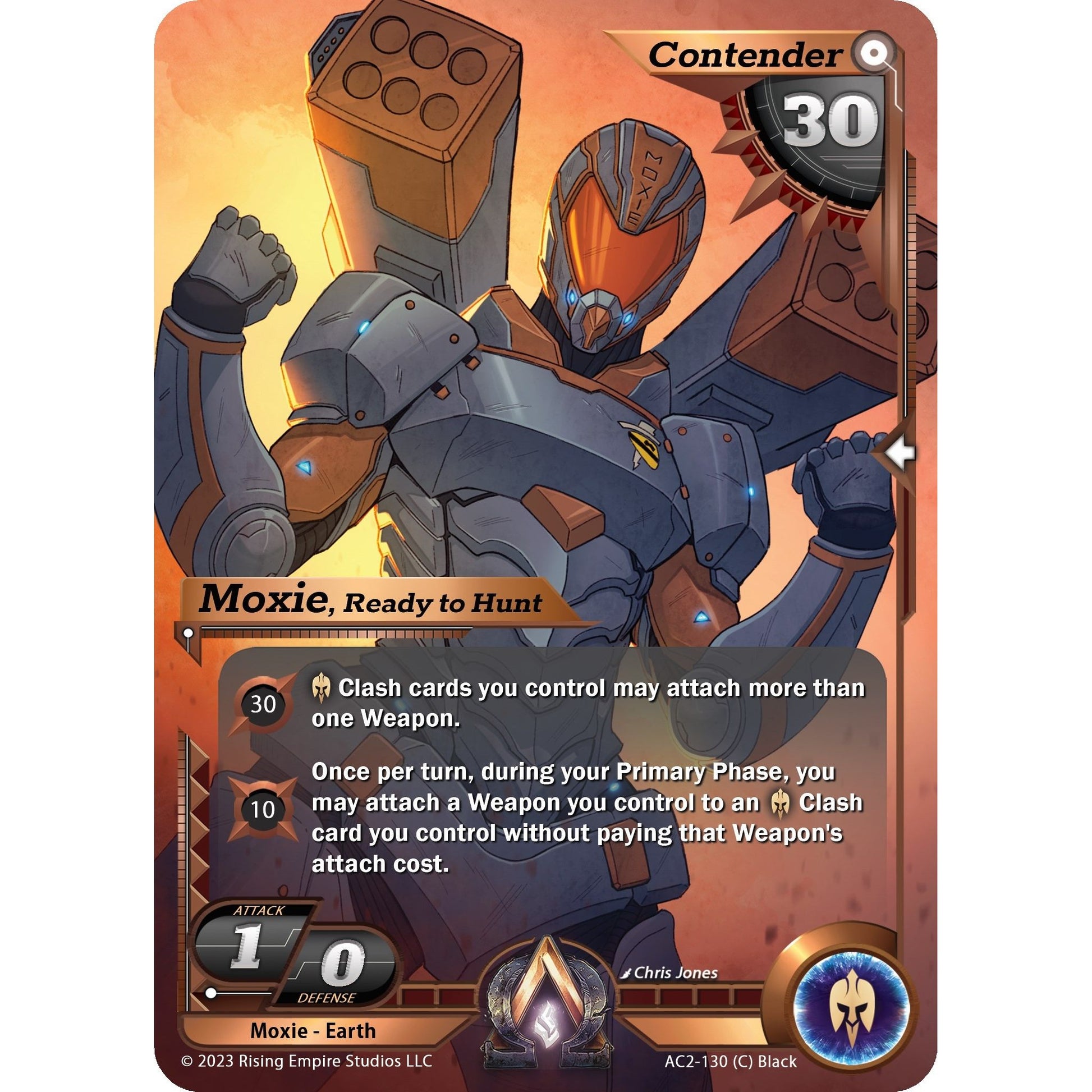 Image for Moxie, Ready to Hunt (Alternate Art) (AC2-130) (AC2) - Alpha Clash